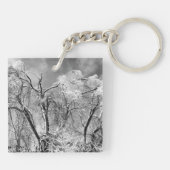 Porte-clés les arbres l'hiver (Dos)