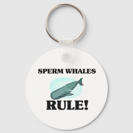 PORTE-CLÉS LES BALEINES DE SPERM ! (Recto)