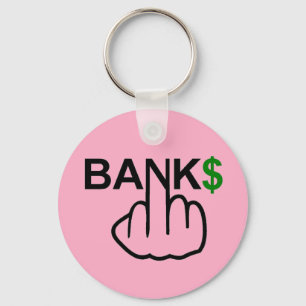 Porte-clés Les banques porte - clés corrompues