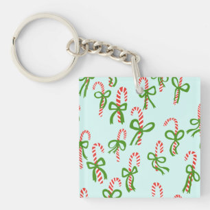 Porte-clés Les beaux Sucres de canne de Noël de Noël