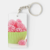 Porte-clés Les bonbons savoureux à sucrerie de framboise dans (Dos)