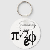 Porte-clés Les Buddies irrationnels (Recto)