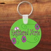 Porte-clés Les cadeaux d'infirmière autorisée— (Recto)