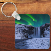 Porte-clés Les cascades | Cascade Skógafoss (Recto)