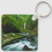Porte-clés Les cascades | Grotto Falls, Oregon (Dos)