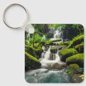 Porte-clés Les cascades | Phu Tub Berk Mountain, Thaïlande (Recto)