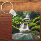 Porte-clés Les cascades | Phu Tub Berk Mountain, Thaïlande (Recto)