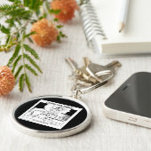 Porte-clés Les cauchemars de la luge drôle (Côté)