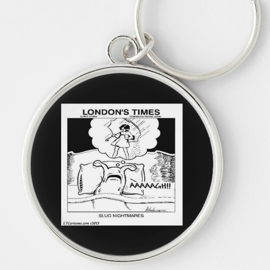 Porte-clés Les cauchemars de la luge drôle (Devant)