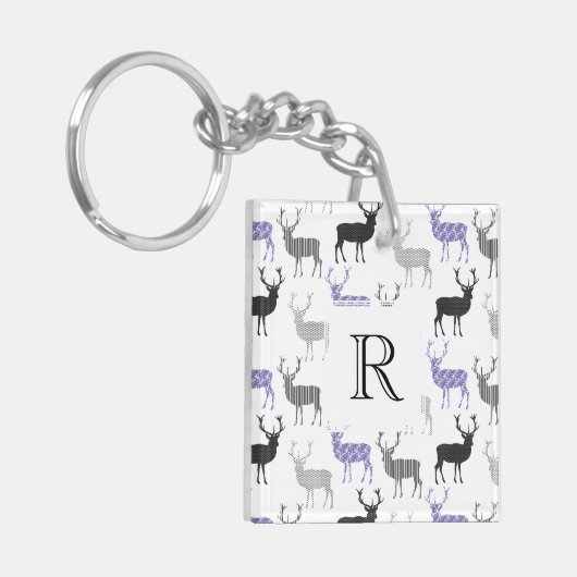 Porte-clés Les cerfs communs de Noël (Devant gauche)