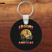 Porte-clés Les Chambres Sont Pour Halloween Flamant rose (Recto)