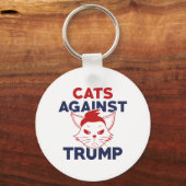 Porte-clés Les chats contre Trump (Recto)