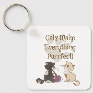 Porte-clés Les chats font tout Porte - clé