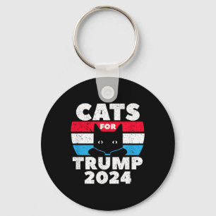 Porte-clés Les chats pour l'élection de Trump 2024