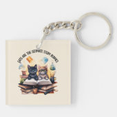 Porte-clés Les Chats Sont Les Derniers Étudiants (Dos)