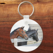 Porte-clés Les Chevaux d'Amour (Recto)