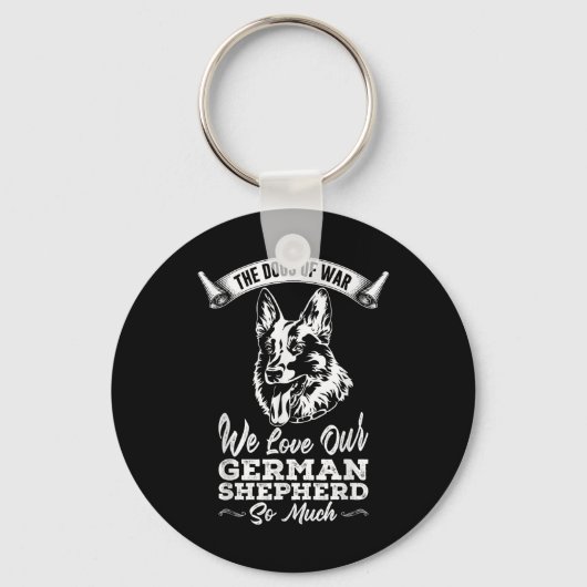 Porte-clés Les Chiens De La Guerre, Nous Aimons (Recto)