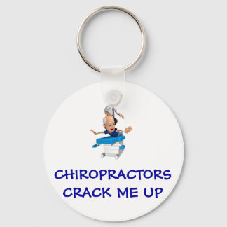 Porte-clés Les chiropraticiens me cassent