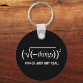 Porte-clés les choses deviennent réelles (Recto)