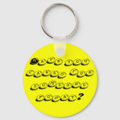 Porte-clés Les choses simples (Recto)