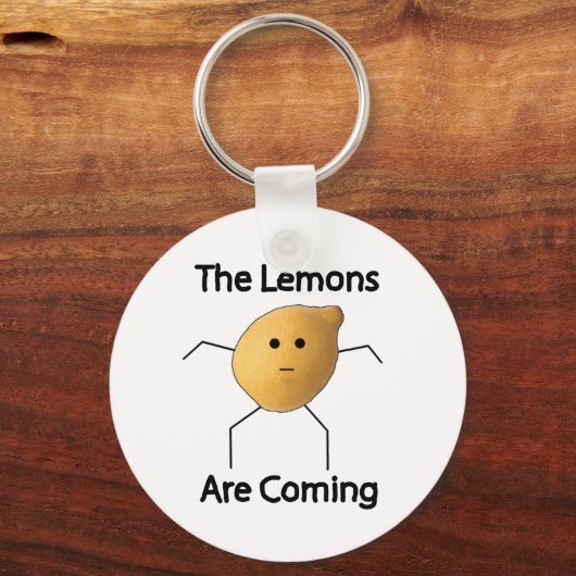 Porte-clés Les citrons arrivent ! (Recto)