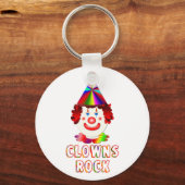 Porte-clés Les clowns rockent (Recto)