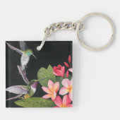 Porte-clés Les colibris de la Plumeria (Dos)