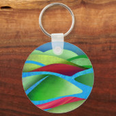 Porte-clés Les Collines Sur La Glace (Recto)