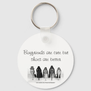 Porte-clés Les copains sont mignons mais les chaussures sont 