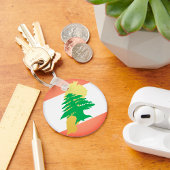 Porte-clés Les couleurs nationales du Liban