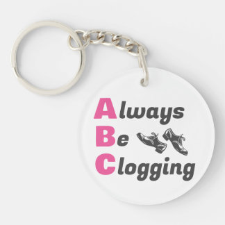 Porte-clés Les Danseurs De Clog Clogging