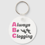 Porte-clés Les Danseurs De Clog Clogging (Recto)