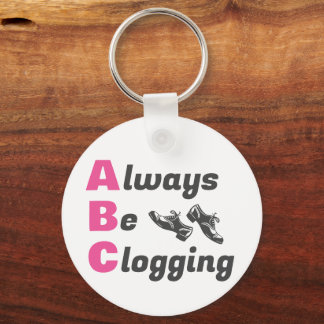 Porte-clés Les Danseurs De Clog Clogging