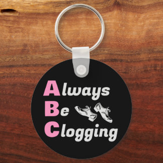 Porte-clés Les Danseurs De Clog Clogging Toujours Clogging Da