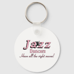 Porte-clés Les danseurs de jazz ont tous les bons mouvements