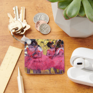 Porte-clés Les Danseuses roses, avant le ballet d'Edgar Degas