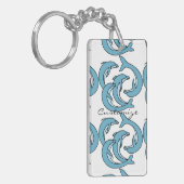 Porte-clés Les dauphins bleus entourent Thunder_Cove (Devant gauche)
