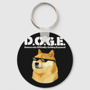 Porte-clés Les Démocrates De Mème Doge Officiellement Exposés