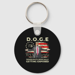 Porte-clés Les Démocrates Doge Se Font Officiellement Exposer