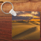 Porte-clés Les déserts | Paysage des dunes de sable (Recto)