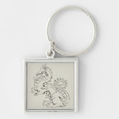 Porte-clés Les Dragons Asiatiques Tatsu Sont Des Créatures My (Devant)