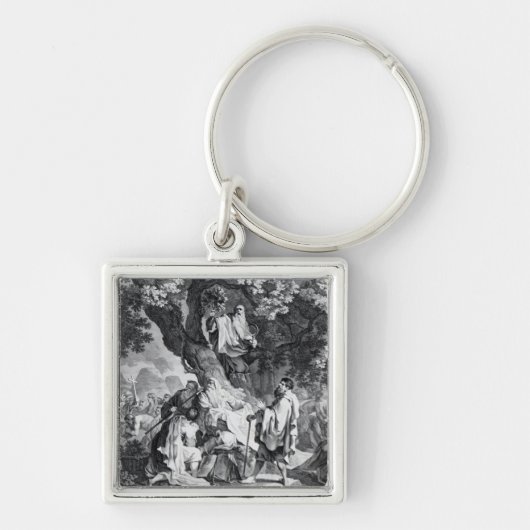 Porte-clés Les druides, ou la conversion des Britanniques (Devant)