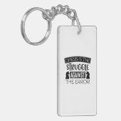 Porte-clés Les Échecs Sont La Lutte Contre L'Erreur (Devant gauche)