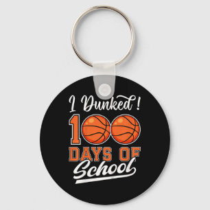 Porte-clés Les Enfants J'Ai Fait 100 Jours De Basketball Scol