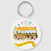 Porte-clés Les Enfants Retournent À L'École Porte - clé (Verso)