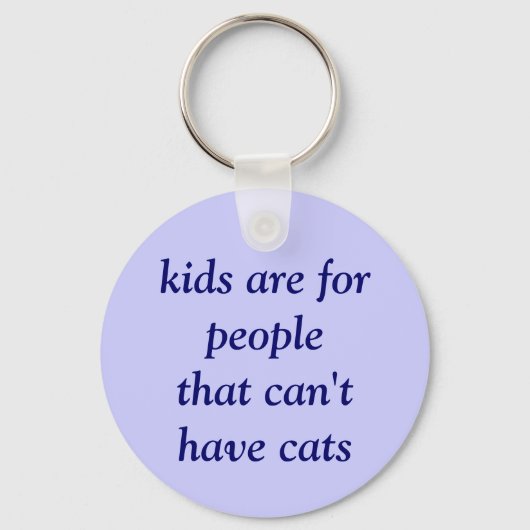 Porte-clés les enfants sont pour les gens qui ne peuvent pas (Recto)