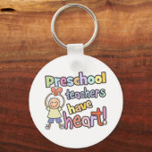 Porte-clés Les Enseignants D'Enseignement Préscolaire Ont Le (Recto)