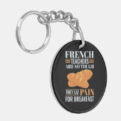 Porte-clés Les Enseignants Français Sont Si Difficiles Qu'Ils (Devant gauche)