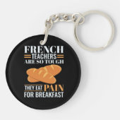 Porte-clés Les Enseignants Français Sont Si Difficiles Qu'Ils (Dos)