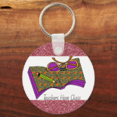 Porte-clés Les enseignants ont un Porte - clé de classe | Cad (Recto)